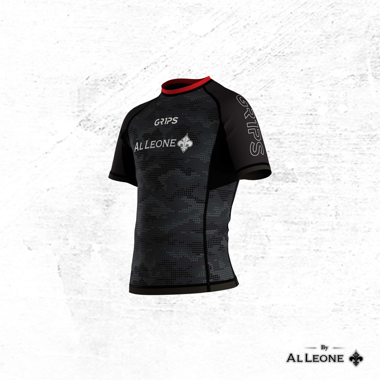 SECRET WEAPON AL BLACK PIXEL RASHGUARD - KIDS