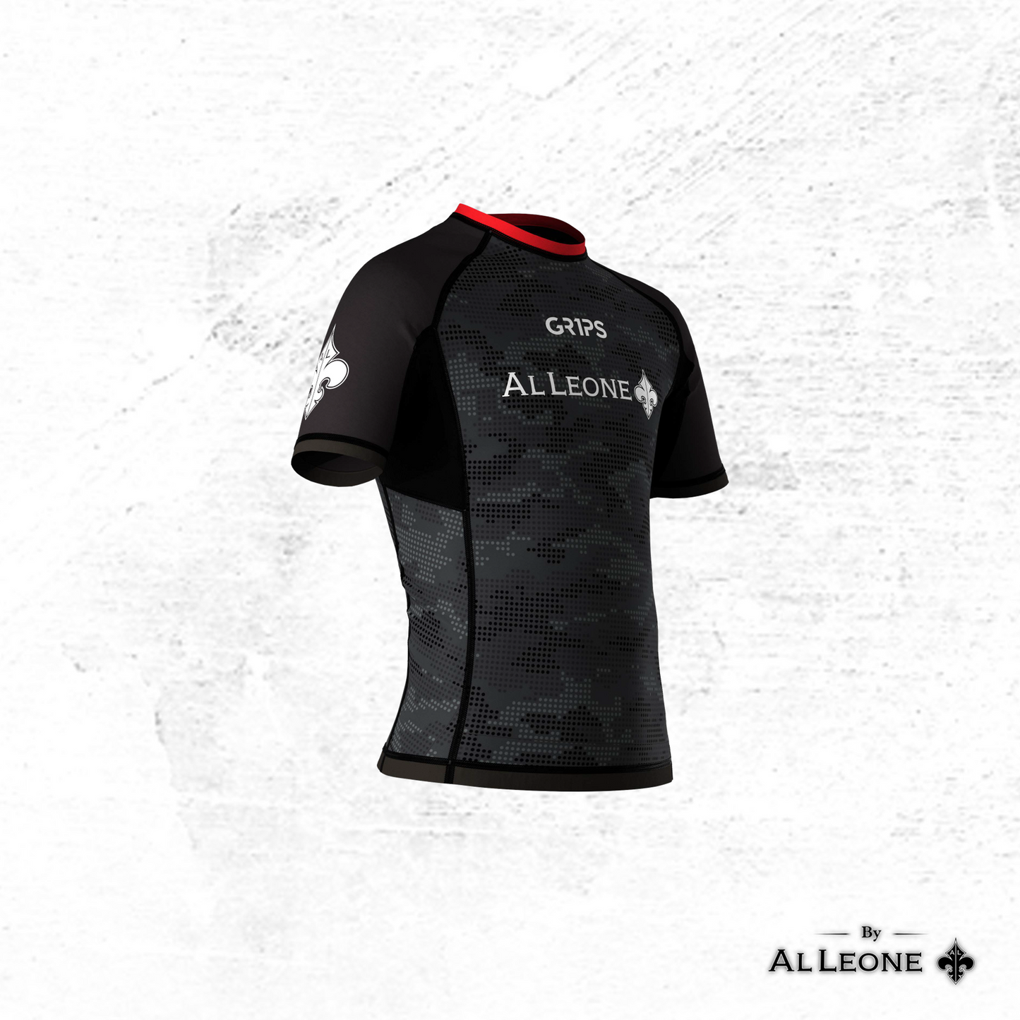 SECRET WEAPON AL BLACK PIXEL RASHGUARD - KIDS