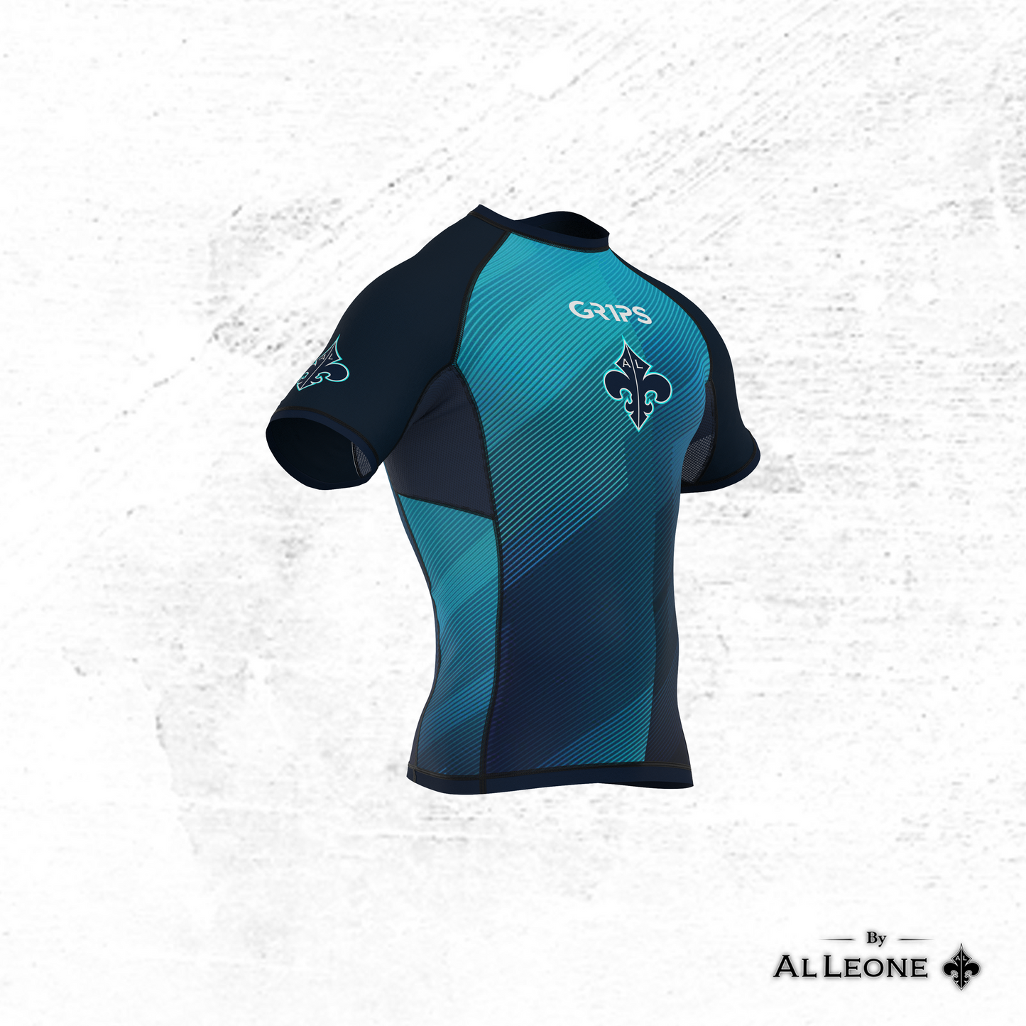 SECRET WEAPON AL FAST WAVE RASHGUARD