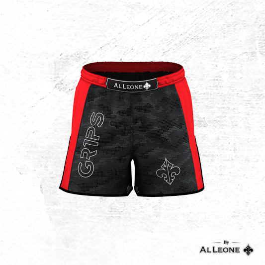 SECRET WEAPON AL BLACK PIXEL GRAPPLING SHORTS