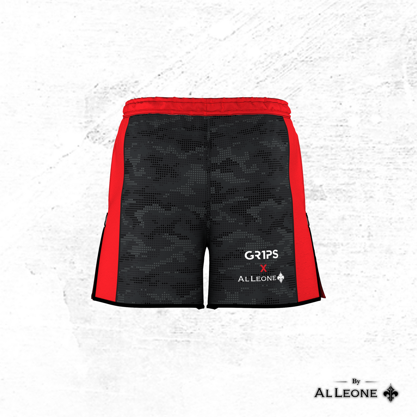 SECRET WEAPON AL BLACK PIXEL GRAPPLING SHORTS