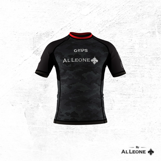 SECRET WEAPON AL BLACK PIXEL RASHGUARD - KIDS