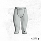 Men Leggings Classic White