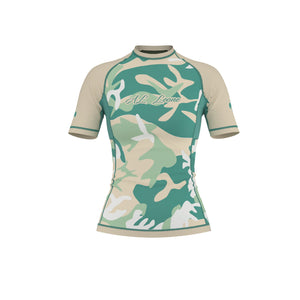 Mint Camo Women’s Grappling Rashguard